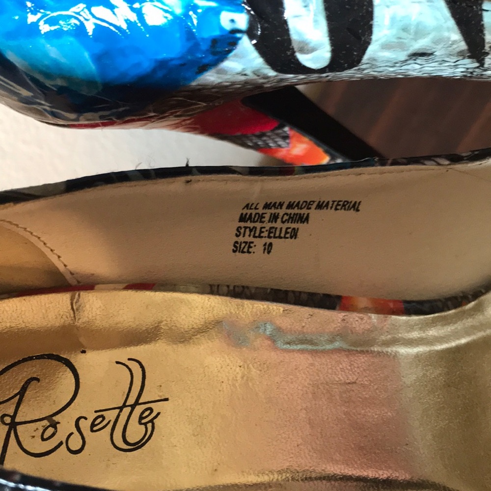 EUC ✨WORN ONCE✨ Rosette Stiletto - Picture 7 of 8